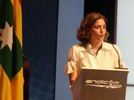 Ministra de Comunicaciones de Colombia, María del Rosario Guerra
