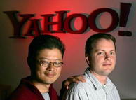 Jerry Yang y David Filo, fundadores de Yahoo!