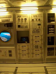 Rack de computadoras en la ISS