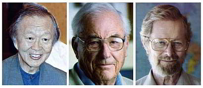 Charles Kao, Willard Boyle y George E. Smith