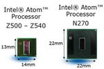 Intel Atom Z500 vs. Atom N270