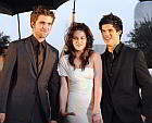 Robert Pattinson, Kristen Stewart y Taylor Lautner