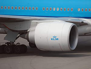 Motor GE90 en un Boeing 777 (caribb - Flicker)
