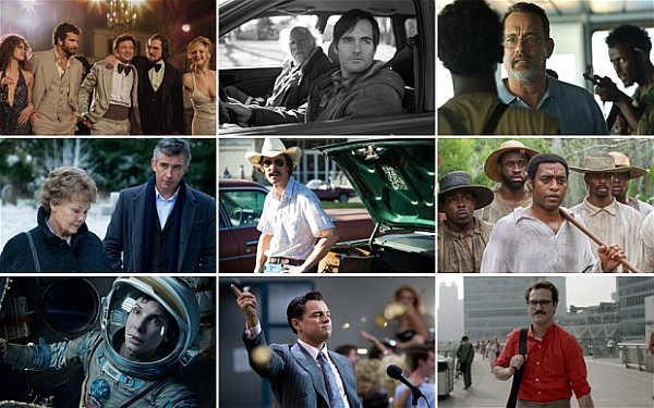 Nominadas al Oscar 2014 como Mejor Pelìcula