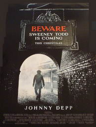 Afiche del film Sweeney Todd