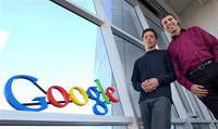 Larry Page y Sergei Brin, co-fundadores de Google