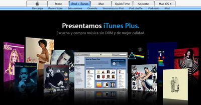 Portal de iTunes en España