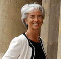 Christine Lagarde, Ministra de Economía y Finanzas de Francia