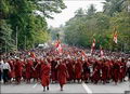 Marcha antigubernamental en Myanmar, 24/09/07 (Foto: bbc.com.uk)