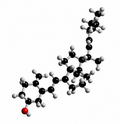 Molécula de la vitamina D