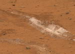 Suelo rico en silicio en el cráter Gusev de Marte (foto: NASA)