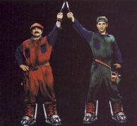 Bob Hoskins y John Leguizamo representaron en el cine a Mario y Luigi