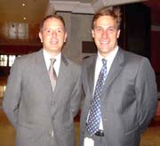 Ricardo Holmquist y Pedro Pablo Ojanguren