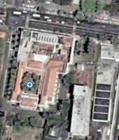 Palacio de Miraflores en Caracas, visto por Google