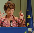 Neelie Kroes, Comisaria de la Competencia de la Unión Europea