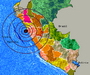 Zona de Perú afectada por el sismo del 15/8