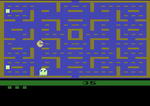 Pantalla del juego Pac-Man para Atari 2600