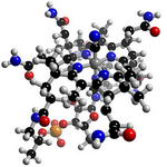 Molécula de la vitamina B12