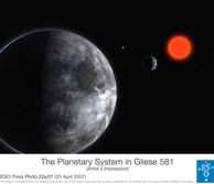 Sistema Gliese 851 (Imagen: eso.org)