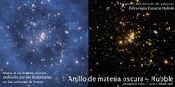 Anillo de materia oscura (Imagenes: nasa.org)