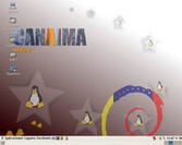 Escritorio de Linux Canaima (Imagen: eluneg.wordpress.com)